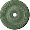 Ekena Millwork Viceroy Ceiling Medallion (Canopies up to 4 7/8"), 35 1/8"OD x 4 7/8"ID x 2 1/2"P, Athenian Green CM35VIAGF - alternate 1